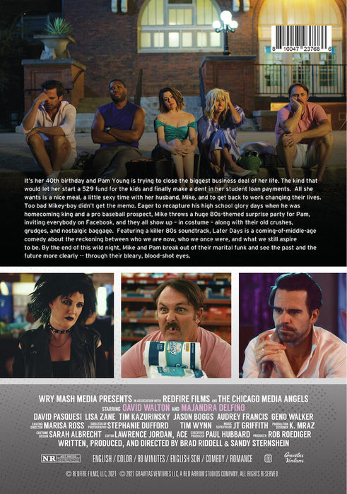 Later Days (MOD) (DVD Movie) - back cover art