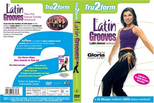 Latin Grooves: Workout DVD - movie cover art