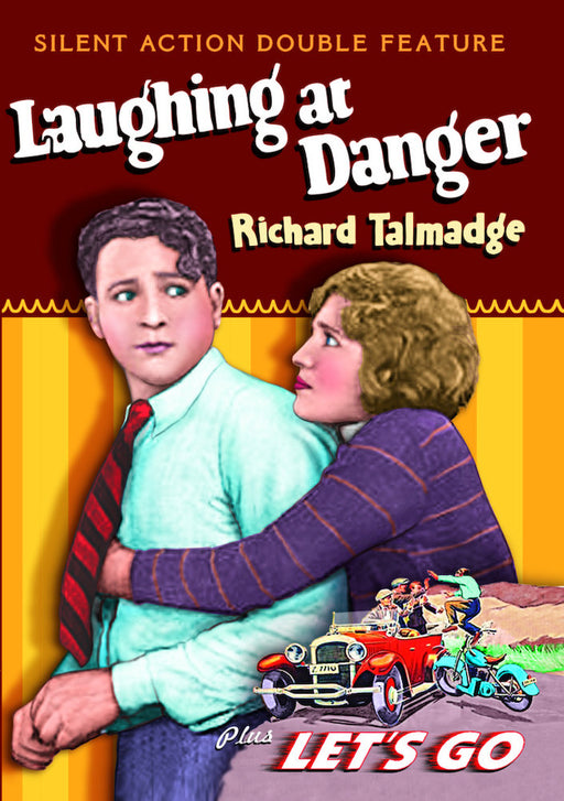 Laughing at Danger (1924) / Let's Go (1923) (Silent) (MOD) (DVD MOVIE) - movie cover art