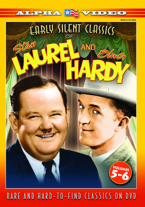 Laurel & Hardy -- Early Silent Classics, Volumes 5-6 (MOD) (DVD Movie) - movie cover art