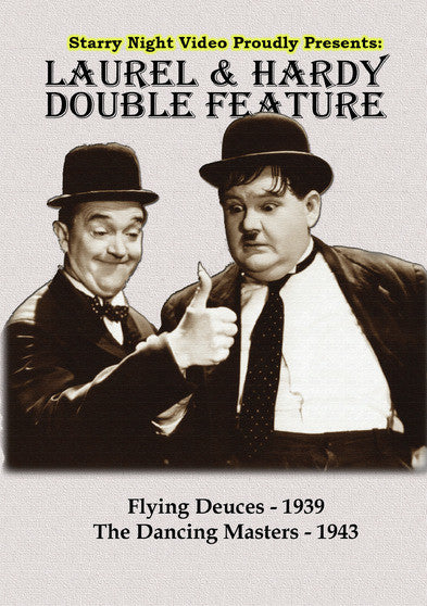 Laurel & Hardy Double Feature (MOD) (DVD Movie) - movie cover art