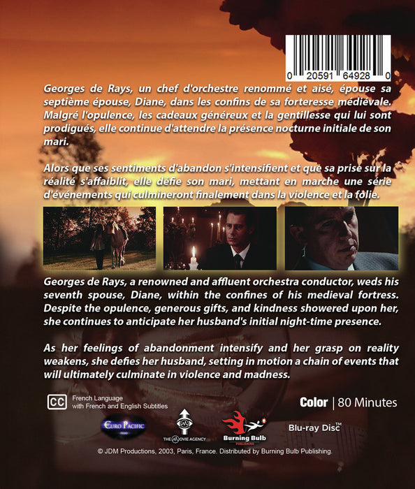 Le 7eme Mensonge (MOD) (BluRay Movie) - back cover art