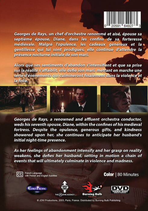 Le 7eme Mensonge (MOD) (DVD Movie) - back cover art
