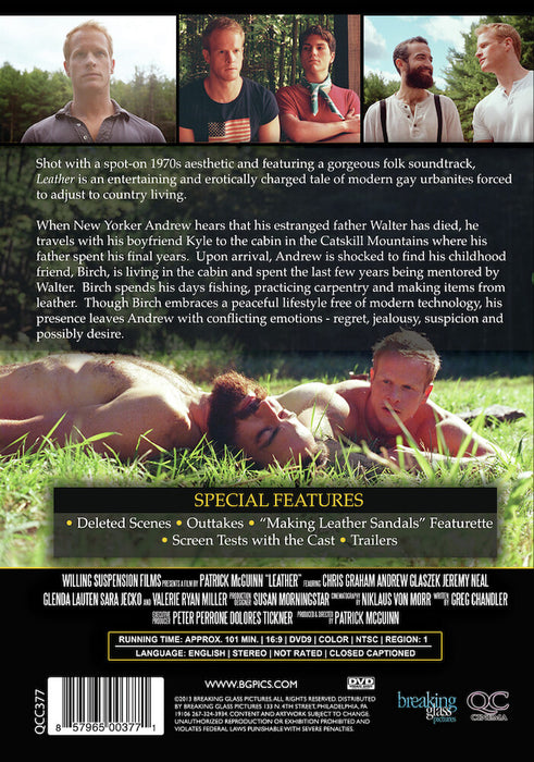 Leather (MOD) (DVD Movie) - back cover art