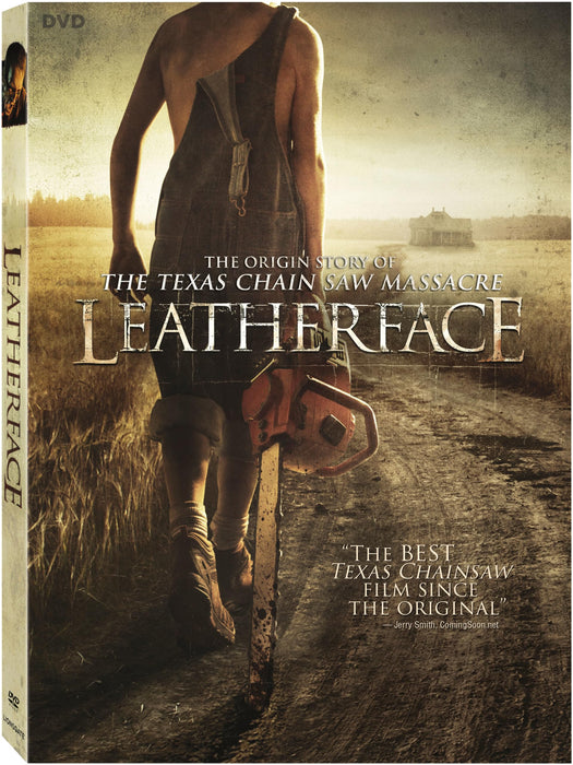 Leatherface DVD - movie cover art