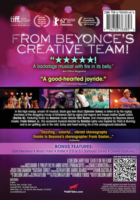 Leave It on the Floor (MOD) (DVD Movie) - back cover art
