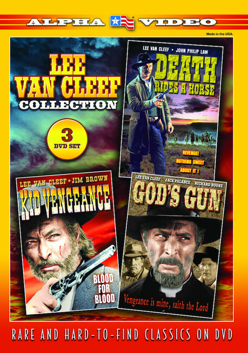 Lee Van Cleef Collection (Death Rides a Horse / God's Gun / Kid Vengea (MOD) (DVD MOVIE)