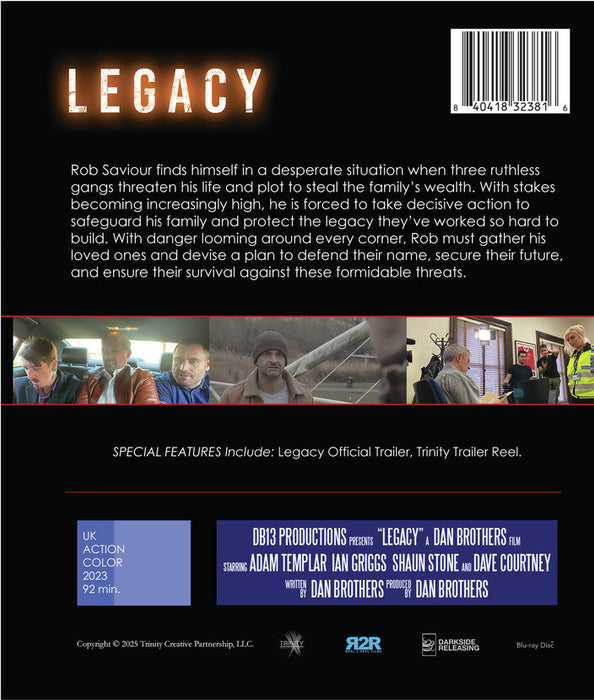 Legacy (MOD) (BluRay Movie) - back cover art