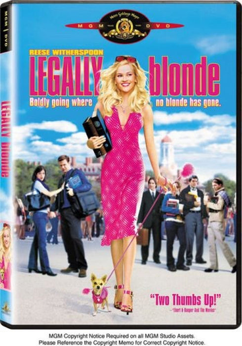 Legally Blonde DVD - movie cover art