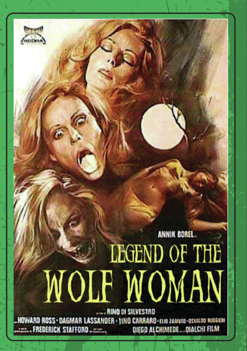 Legend of the Wolf Woman (MOD) (DVD Movie) - movie cover art