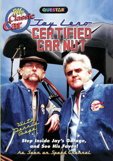 Legendary Muscle Cars: Jay Leno - Certified Car Nut (MOD) (DVD Movie) - movie cover art