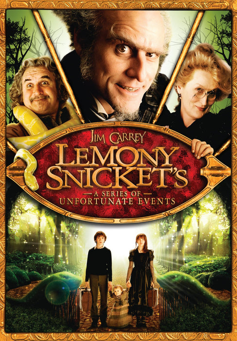 Lemony Snicket's A Series Of Unfor DVD - movie cover art