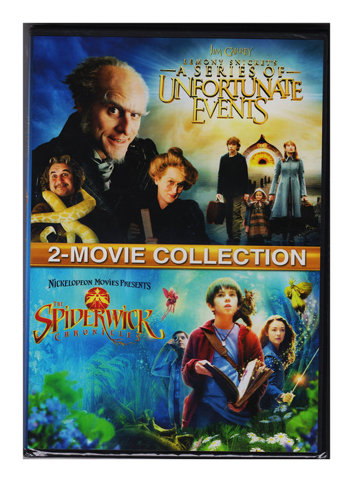 Lemony Snicket's A Series of Unfortunate Events / The Spiderwick Chronicles (DVD DBFE) - movie cover art