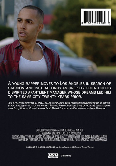 Let Me Be Frank (MOD) (DVD Movie) - back cover art