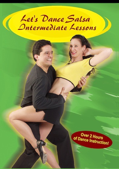 Let's Dance Salsa - Intermediate Lessons (MOD) (DVD Movie) - movie cover art