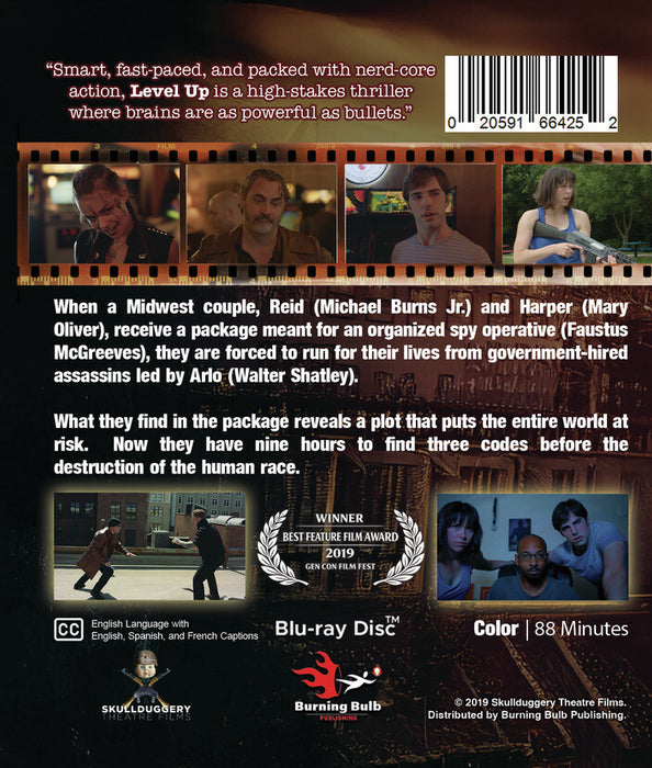Level Up (MOD) (BluRay Movie) - back cover art