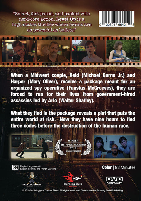 Level Up (MOD) (DVD Movie) - back cover art