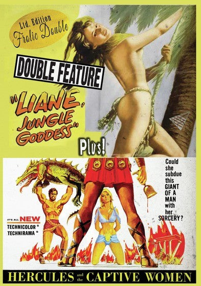 Liane Jungle Goddess / Hercules and the Captive Women (MOD) (DVD Movie) - movie cover art