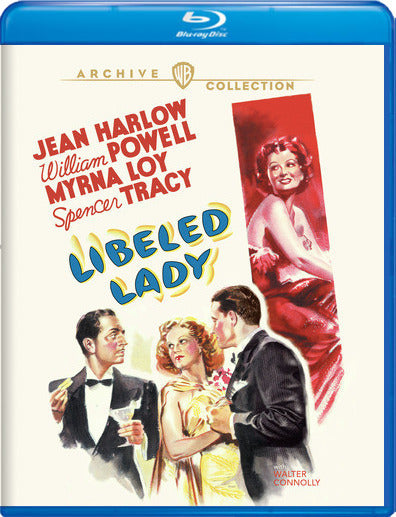 Libeled Lady (MOD) (BluRay Movie) - movie cover art