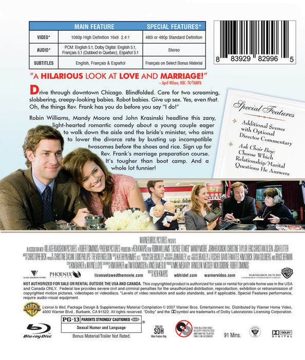 License to Wed (MOD) (BluRay MOVIE) image 2