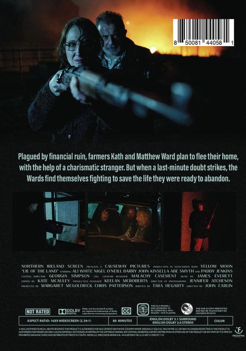 Lie Of The Land (MOD) (DVD Movie) - back cover art