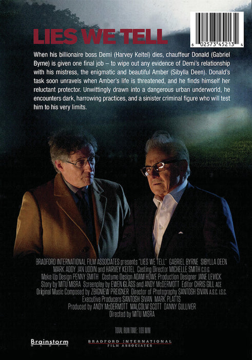 Lies We Tell (MOD) (DVD Movie) - back cover art