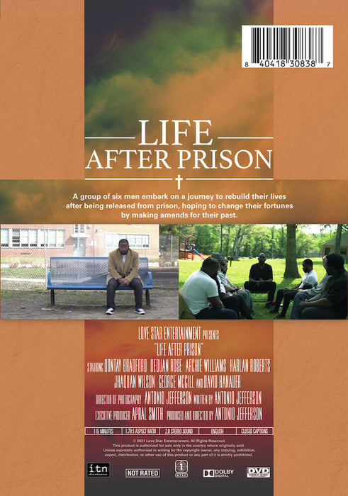 Life After Prison (MOD) (DVD Movie) - back cover art