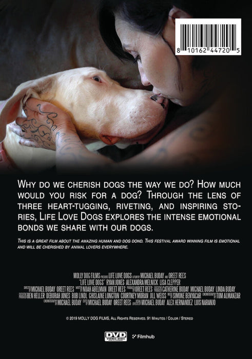Life Love Dogs (MOD) (DVD Movie) - back cover art