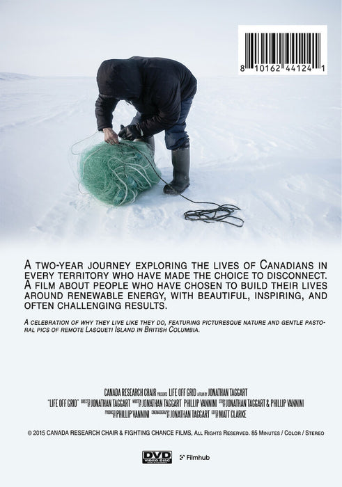 Life Off Grid (MOD) (DVD Movie) - back cover art