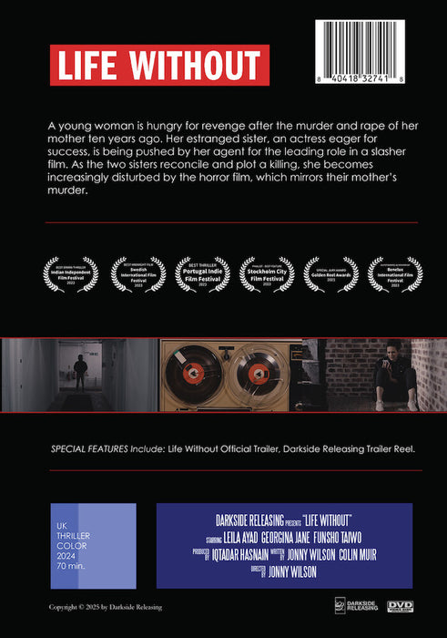 Life Without (MOD) (DVD Movie) - back cover art