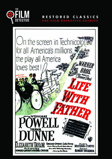 Life with Father (The Film Detective Restored Version) (MOD) (DVD Movie) - movie cover art