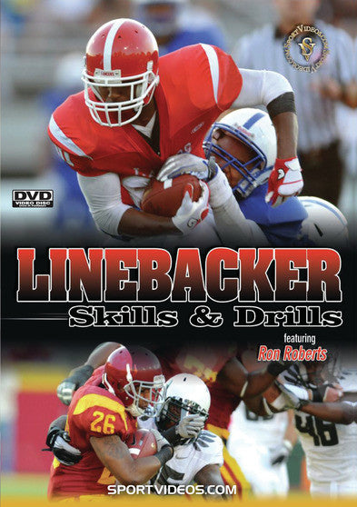 Linebacker Skills and Drills (MOD) (DVD Movie) - movie cover art