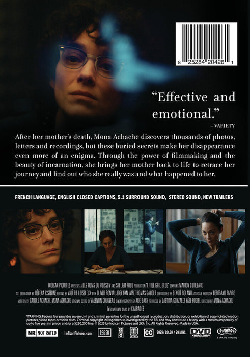 Little Girl Blue (MOD) (BluRay Movie) - back cover art