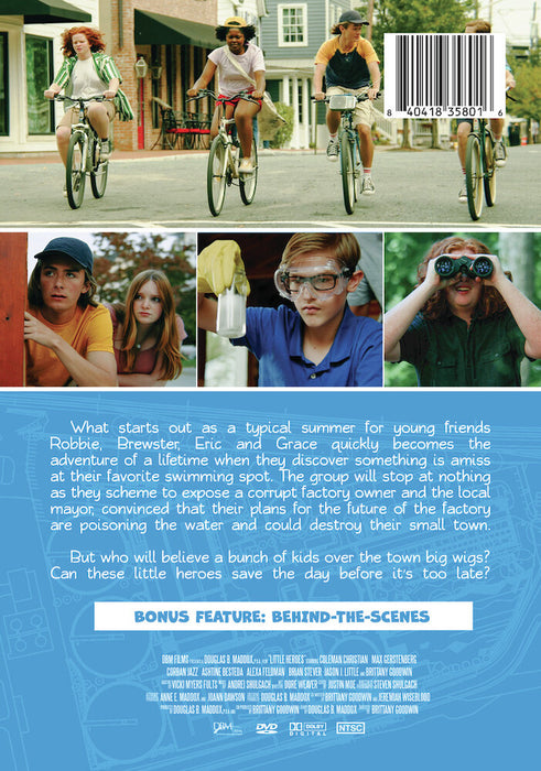 Little Heroes (MOD) (DVD Movie) - back cover art