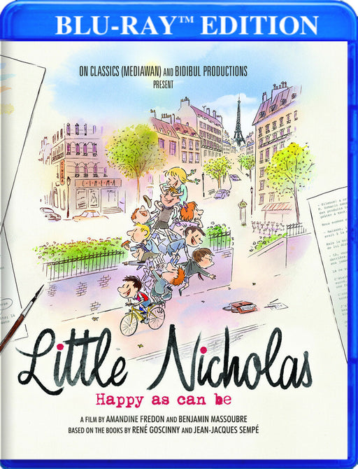 Little Nicholas: Happy as Can Be (MOD) (BluRay Movie) - movie cover art
