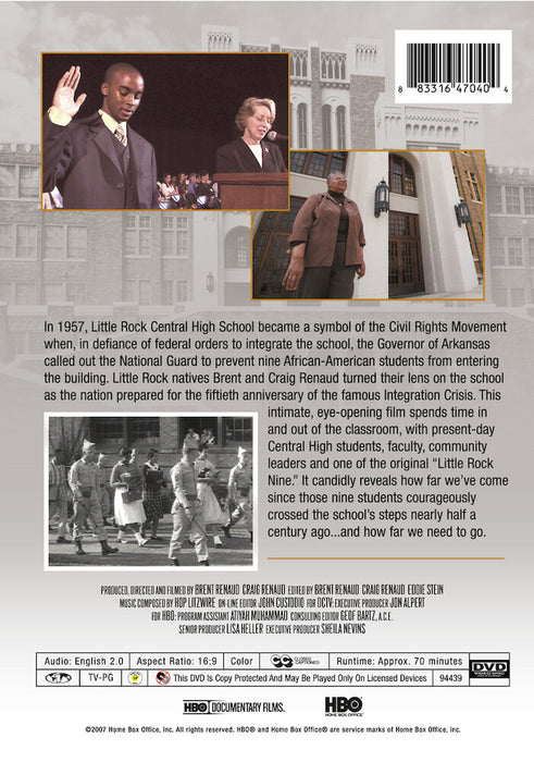 Little Rock Central High: 50 Years Later (MOD) (DVD Movie) - back cover art