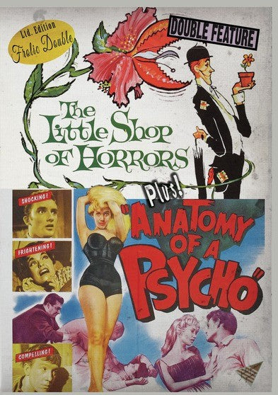 Little Shop of Horrors / Anatomy of a Psycho (MOD) (DVD Movie) - movie cover art