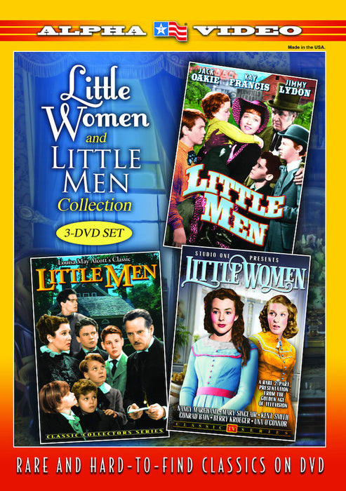 Little Women and Little Men Collection (3 (MOD) (DVD Movie) - movie cover art