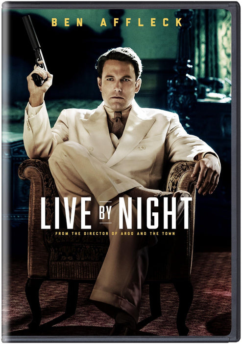 Live By Night DVD - movie cover art
