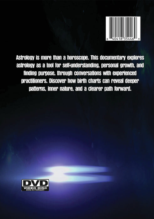 Living Astrology (MOD) (DVD Movie) - back cover art