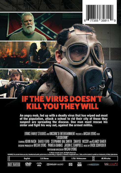 Lockdown (MOD) (DVD Movie) - back cover art