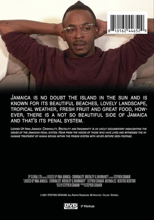 Locked Up Inna Jamaica: Brutality, Criminality and Inhumanity (MOD) (DVD Movie) - back cover art