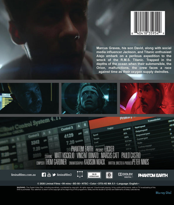 Locker (MOD) (BluRay Movie) - back cover art