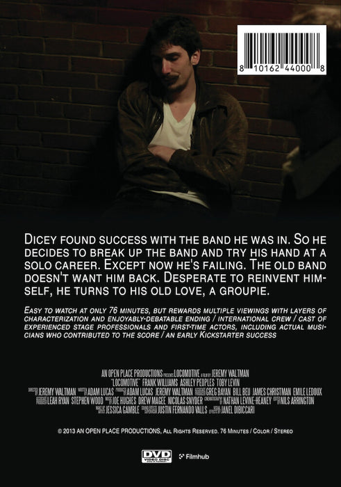 Locomotive (MOD) (DVD Movie) - back cover art