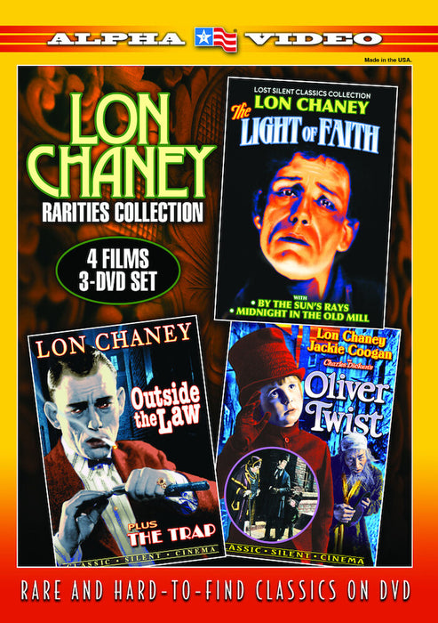 Lon Chaney Rarities Collection (3 (MOD) (DVD Movie) - movie cover art