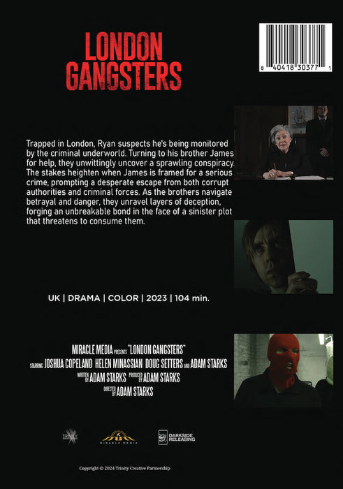 London Gangsters (MOD) (DVD Movie) - back cover art