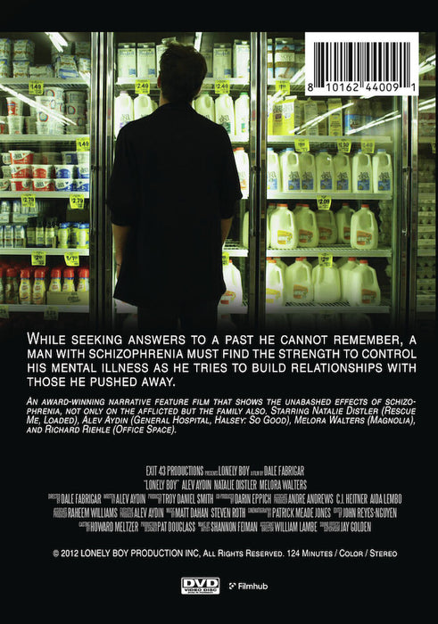 Lonely Boy (MOD) (DVD Movie) - back cover art