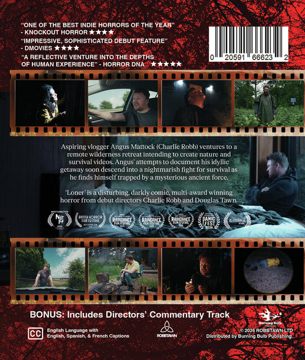 Loner (MOD) (BluRay Movie) - back cover art