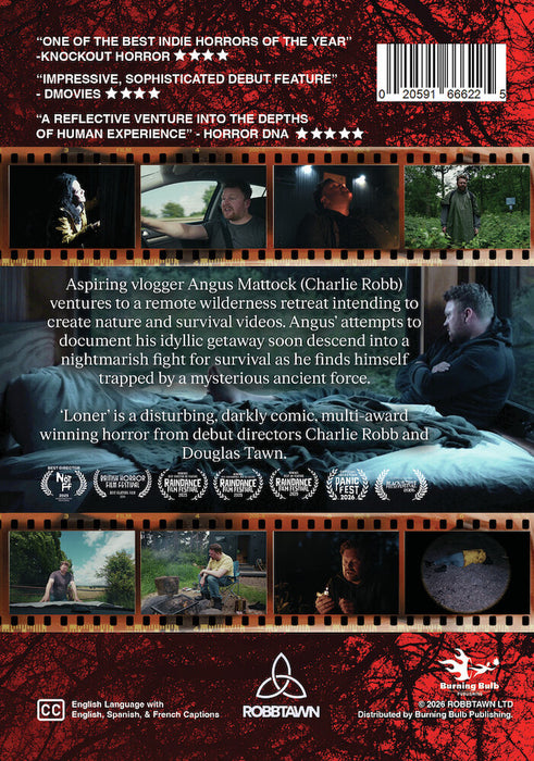 Loner (MOD) (DVD Movie) - back cover art