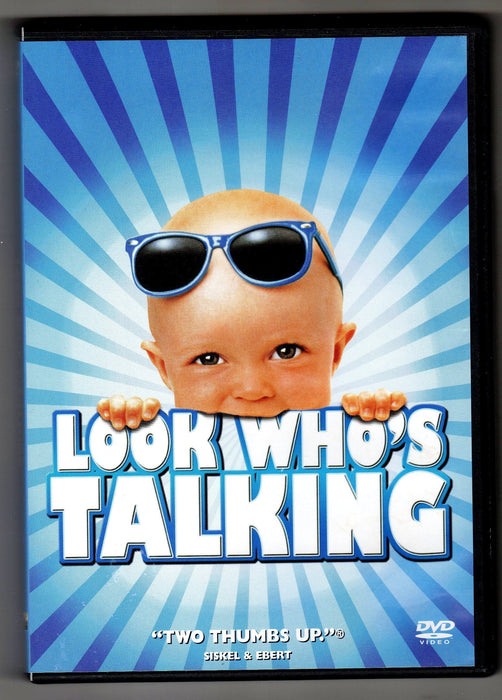 Look Who's Talking DVD - movie cover art